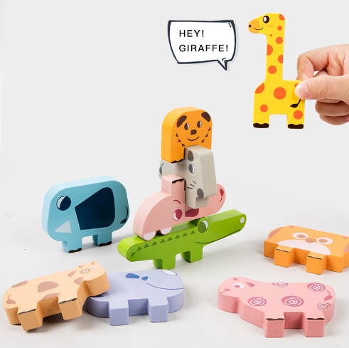 Montessoridays™ Animal Stacking Game — play and product details
