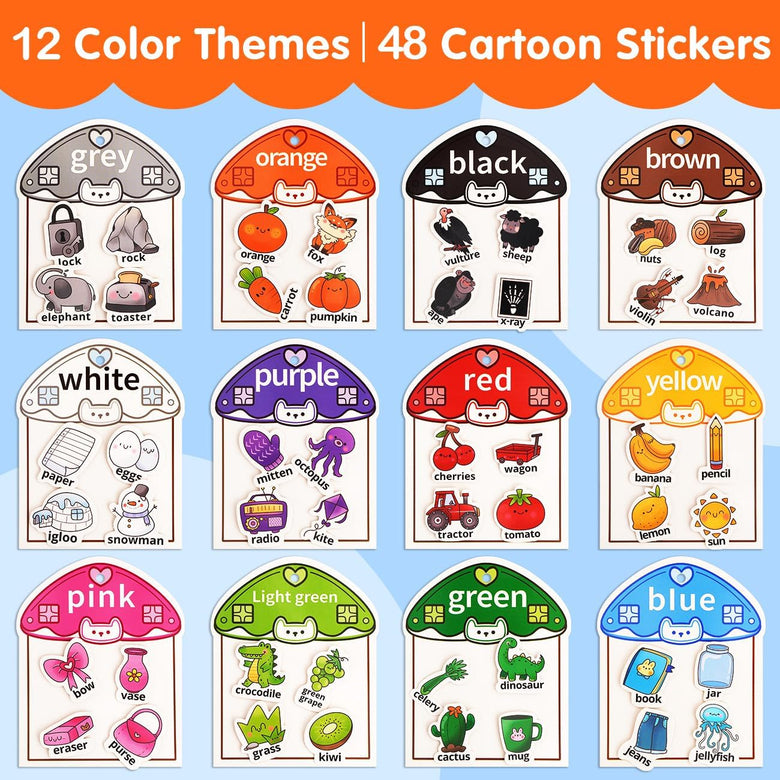 Montessoridays™ Toddler Color & Vocabulary Busy Book — product details 1
