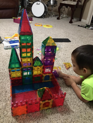 Montessoridays™ Magnetic Building Blocks · 60 Pieces — play and product details