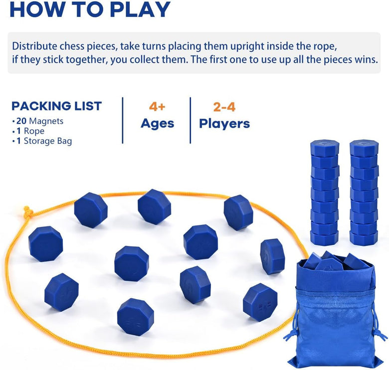 Montessoridays™ Kids & Family Magnetic Stone Game — product details 3