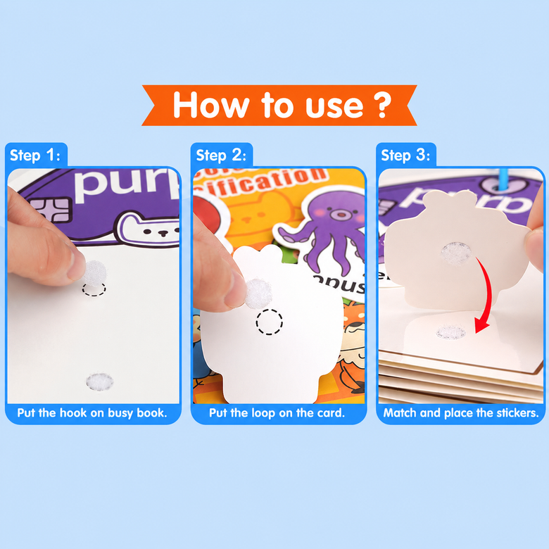 Montessoridays™ Toddler Color & Vocabulary Busy Book — product details 3