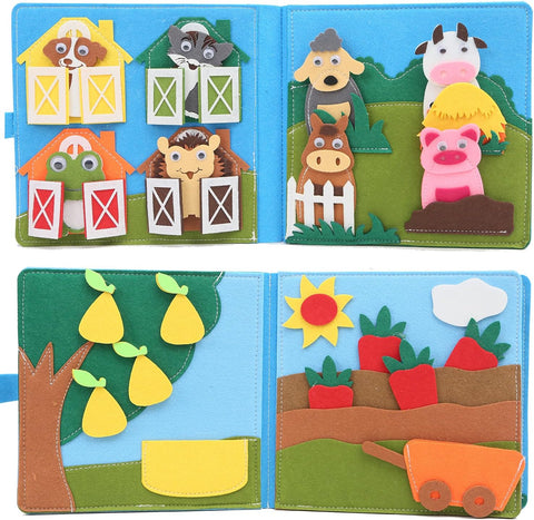 Montessoridays™ 3D Storytelling Barn Book — play and product details