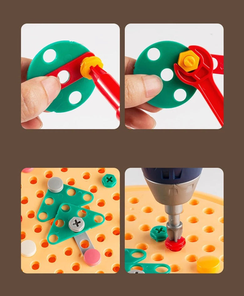 Montessoridays™ Mosaics Drill Set — play and product details
