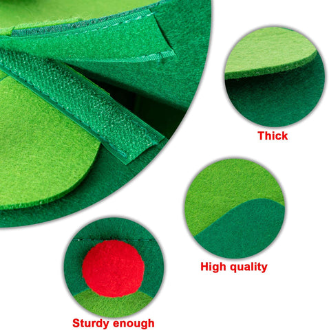 Montessoridays™ Árbol de Navidad de fieltro 3D DIY — detalles de juego y producto