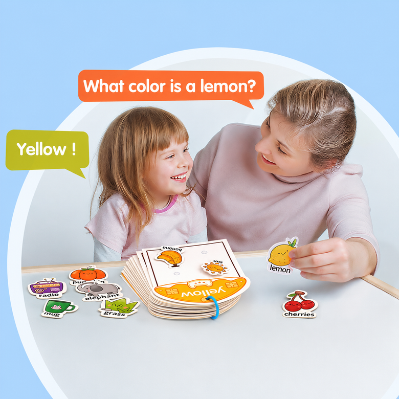 Montessoridays™ Toddler Color & Vocabulary Busy Book — product details 2