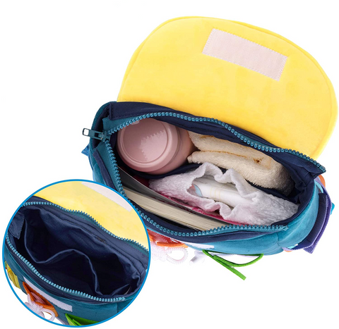 Montessoridays™ Learning & Storage Backpack — play and product details