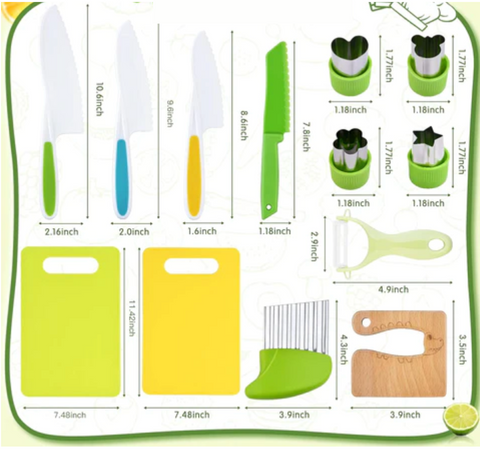 Montessoridays™ Kids Kitchen Tools · 13 Pieces — play and product details