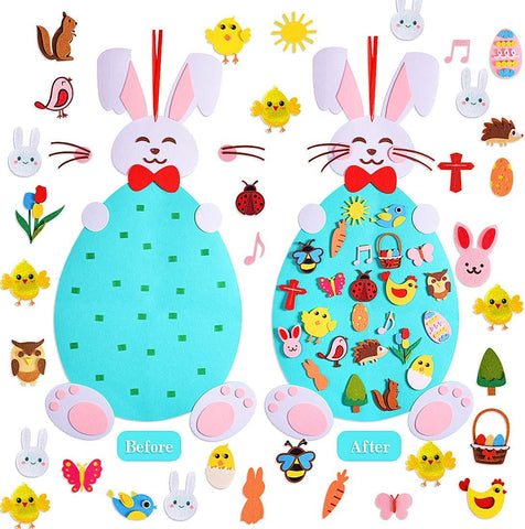 Montessoridays™ DIY Felt Easter Bunny — play and product details