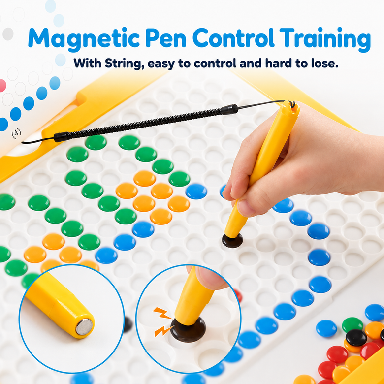 Montessoridays™ Magnetic Dots Board — play and product details