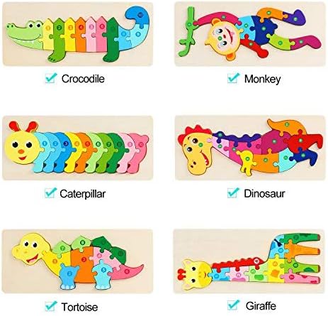 Montessoridays™ Animal Jigsaw Puzzles · 6 Pack — play and product details