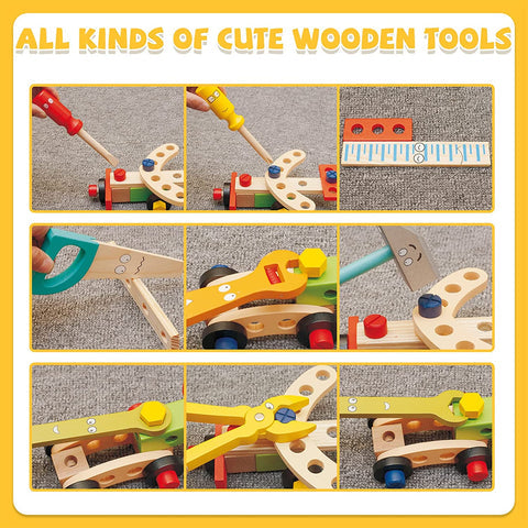 Montessoridays™ 木製ツールセット — 遊びと製品の詳細