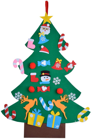 Montessoridays™ Kids Felt Christmas Tree — play and product details
