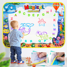 Montessoridays™ Magic Water Drawing Doodle Mat — play and product details
