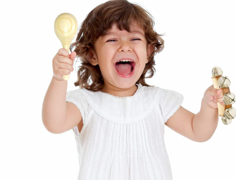 Set de instrumentos musicales de madera natural Montessoridays™ — detalles del juego y del producto