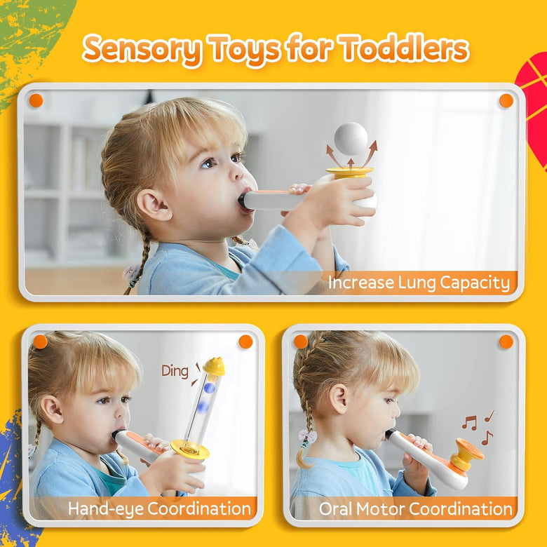 Montessoridays™ Little Piper Whistle Toy — play and product details