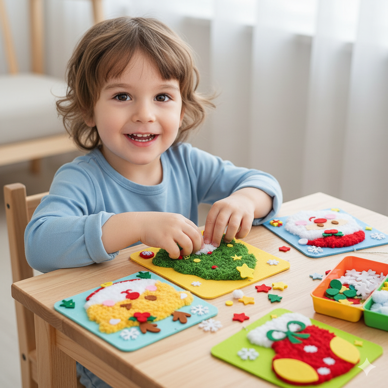 Montessoridays™ Christmas Kids Craft Kit — product details 1