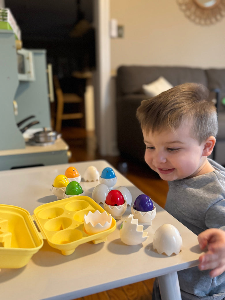 Montessoridays™ Hide & Squeak Eggs — product details 2