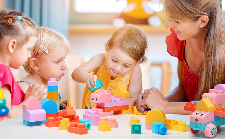 Montessoridays™ Soft Building Blocks Set — play and product details