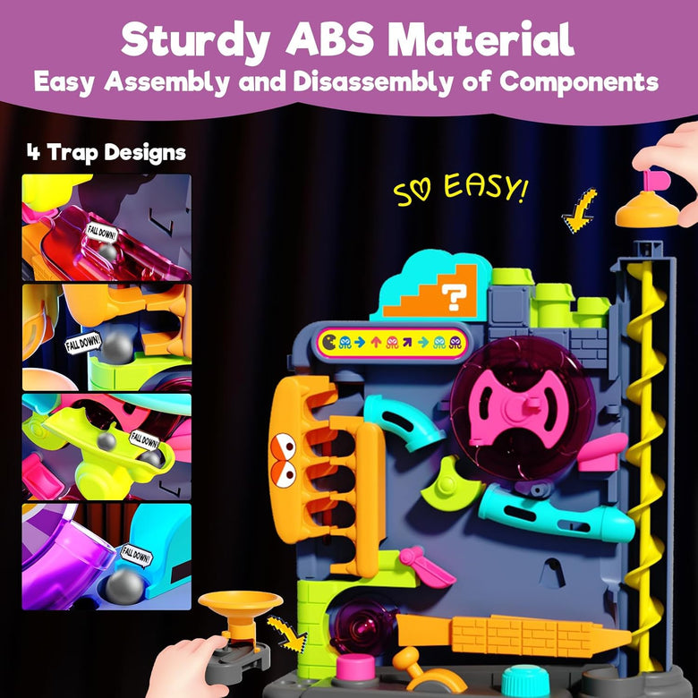 Montessoridays™ 3D Marble Run Obstacle Challenge Game — product details 2
