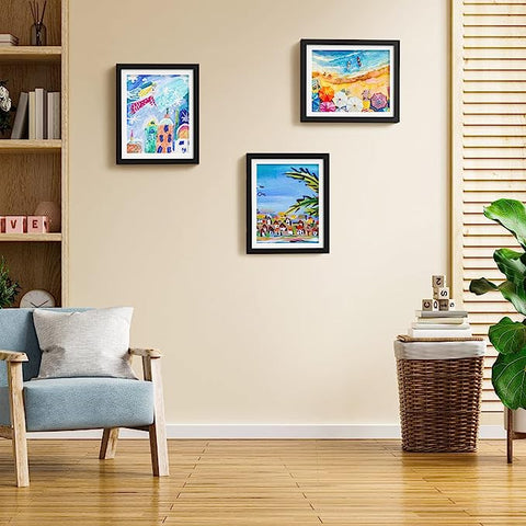 Marco expositor de obras de arte infantiles Montessoridays™ — detalles de juego y producto