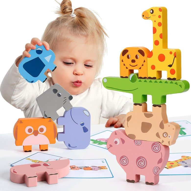 Montessoridays™ Animal Stacking Game — play and product details