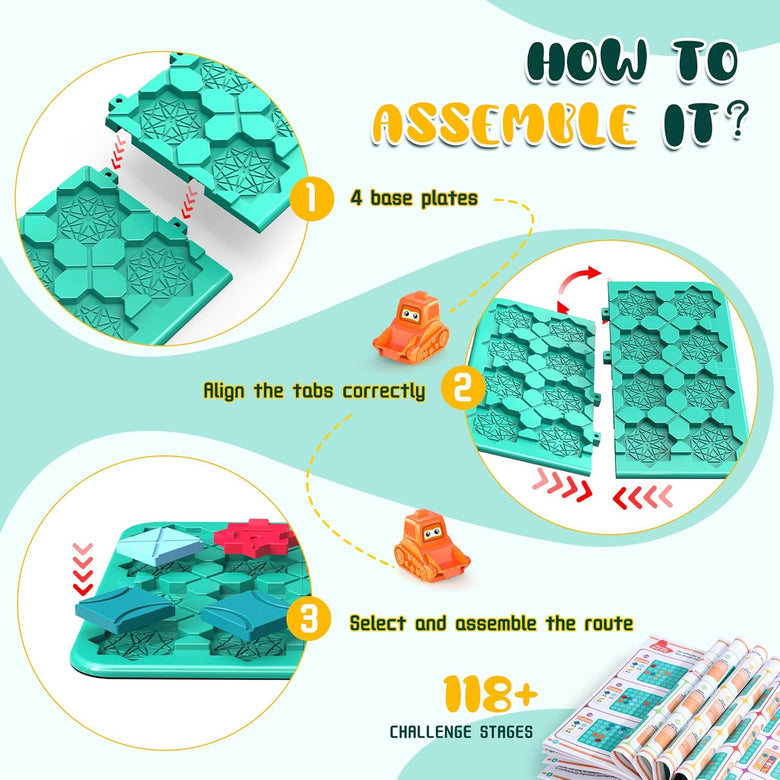 Montessoridays™ Car Road Builder — product details 3