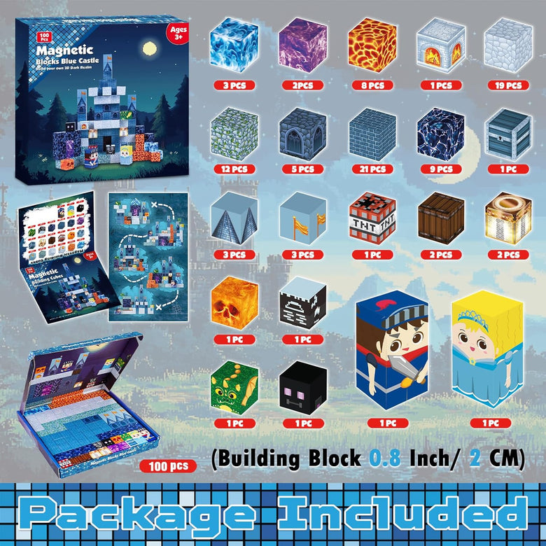 Bloques de construcción magnéticos Montessoridays™ — detalles del producto 4