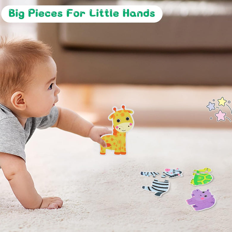 Montessoridays™ Safari Wooden Jigsaw Puzzles — product details 3