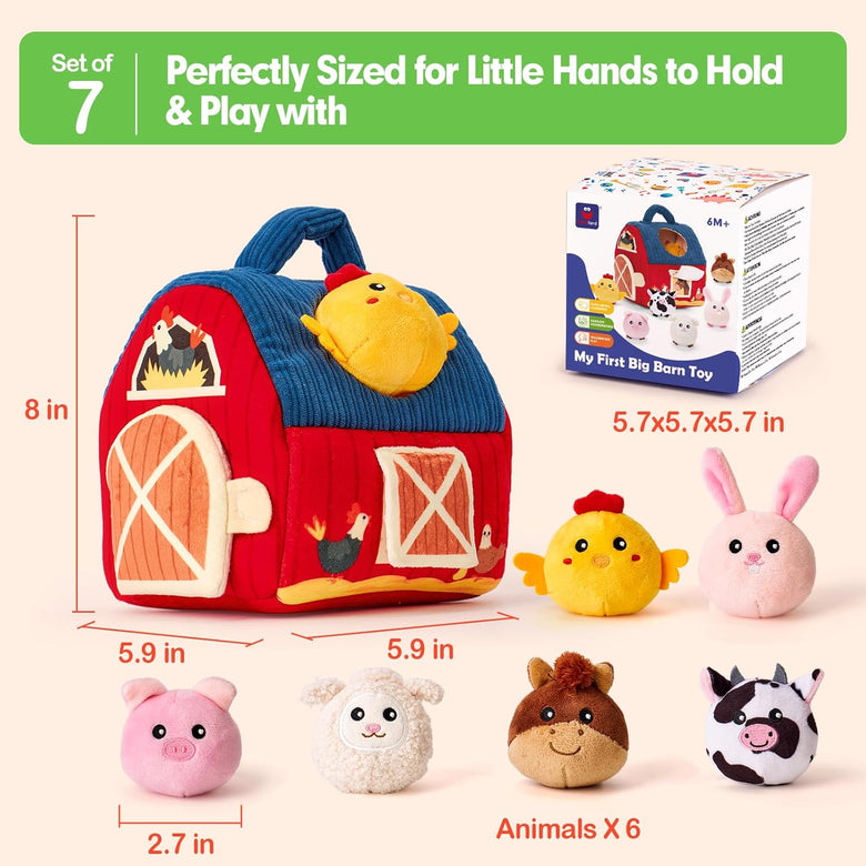 Montessoridays™ Barnyard Cuddly Animals — product details 4