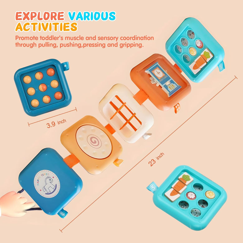 Montessoridays™ Little Explorer Busy Cube — product details 4