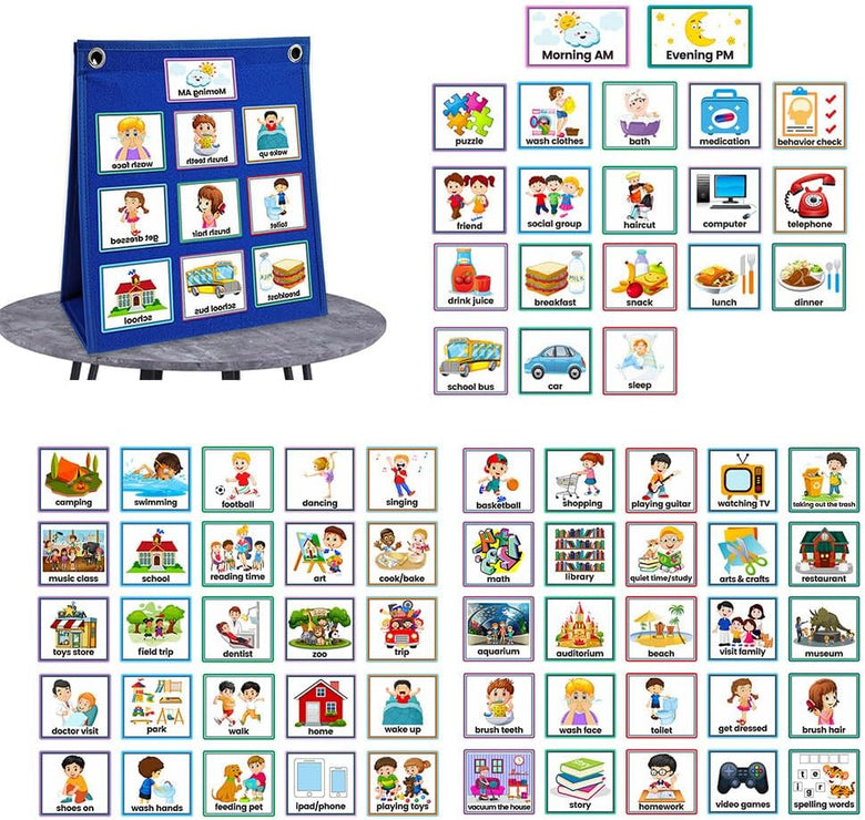 Rutina visual Montessoridays™ para niños pequeños — detalles del producto 2