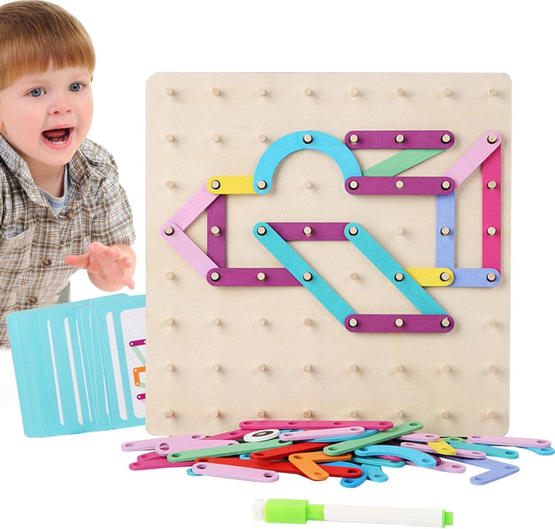 Montessoridays™ Wooden Geometry Educational Toy — product details 1