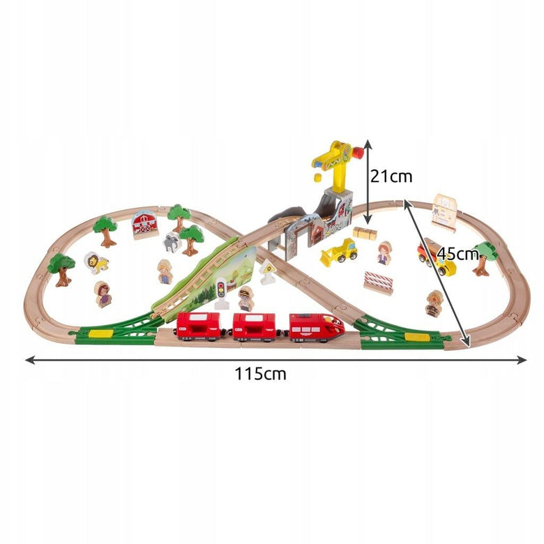 Montessoridays™ Wooden Train Track — product details 4