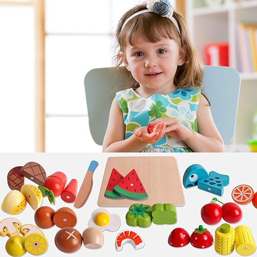 Montessoridays™ Culinary Wooden Blocks — product details 1