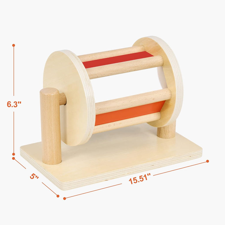 Montessoridays™ Spinning Drum with Mirror — product details 4