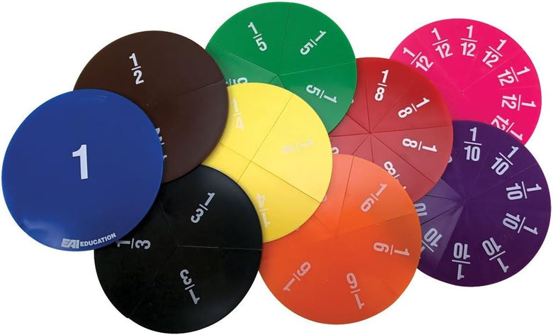 Montessoridays™ Fraction Learning Circles — play and product details