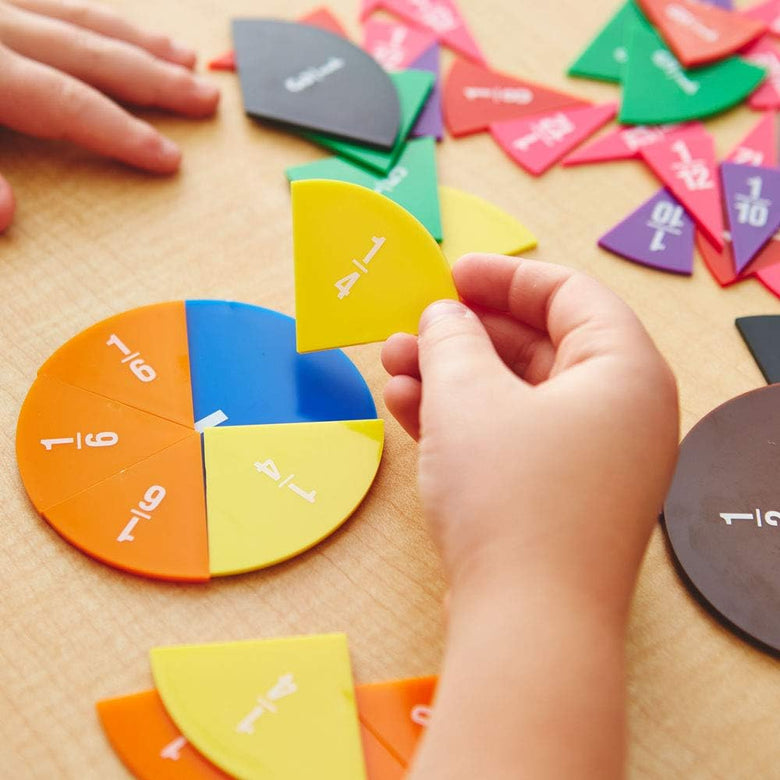 Montessoridays™ Fraction Learning Circles — play and product details
