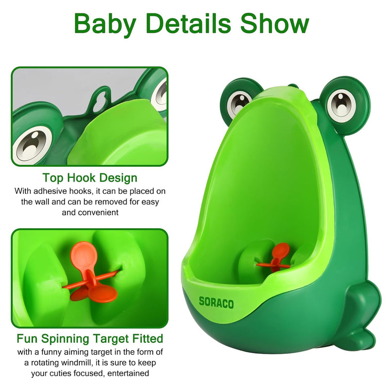 Montessoridays™ Frog Potty Training Urinal — play and product details