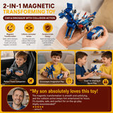 Montessoridays™ Magnetic Transforming Car Set