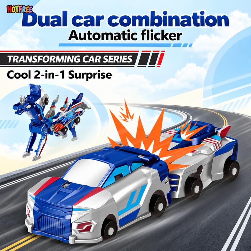 Magnetic connection and collision transformation of the blue car pair