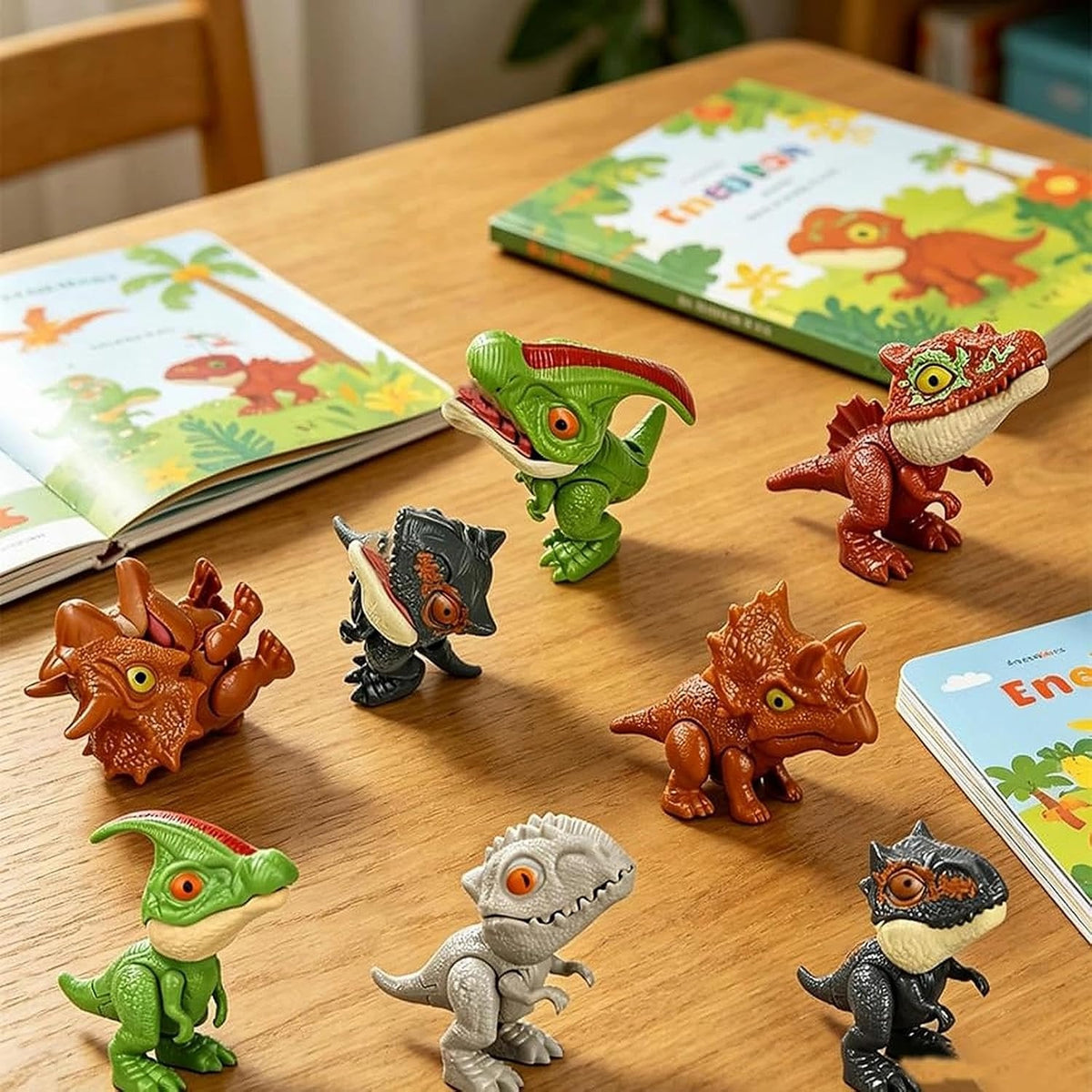 Montessoridays™ Finger Dinosaur Toy Set