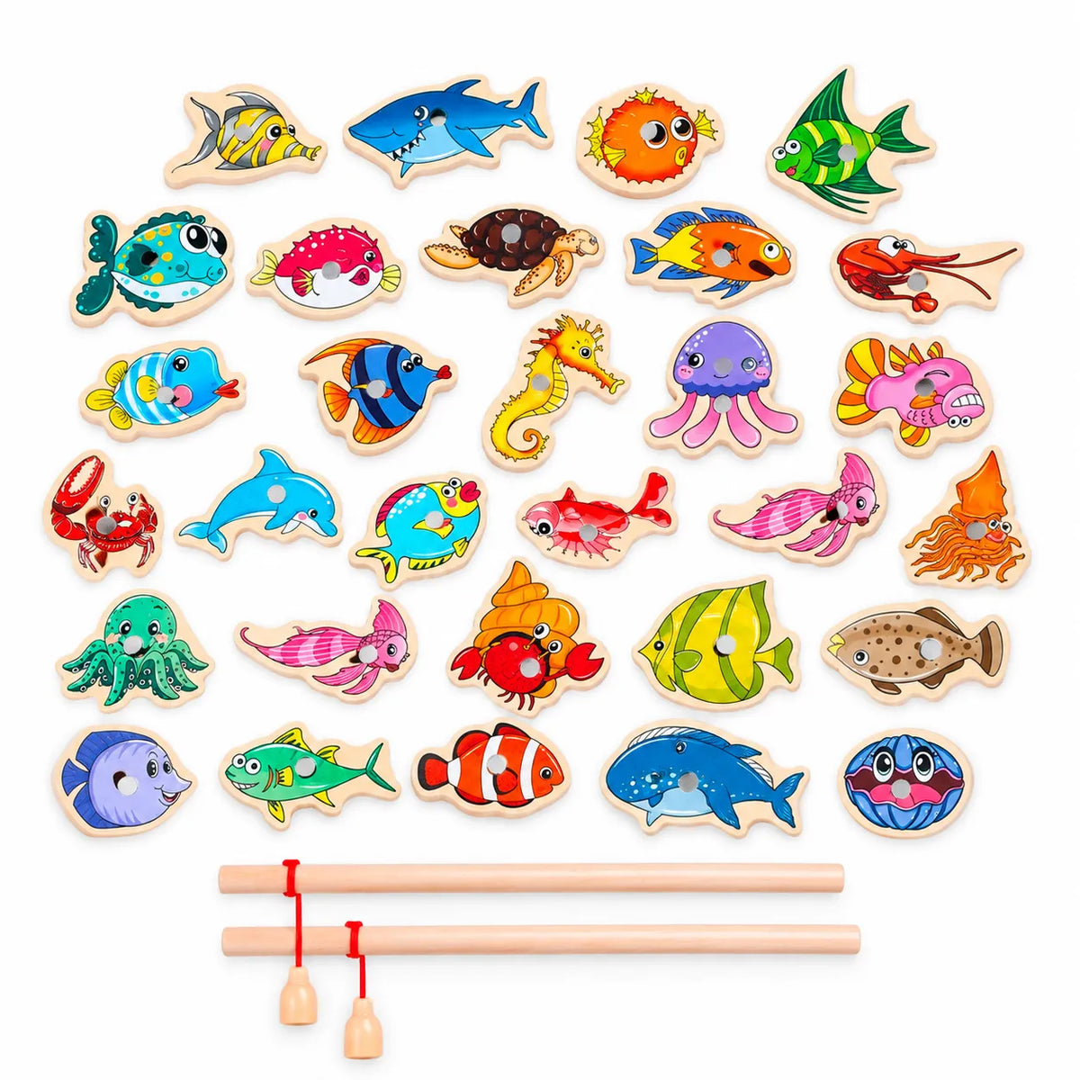 Montessoridays™ Magnetic Fishing Game