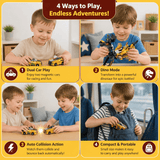 Montessoridays™ Magnetic Transforming Car Set