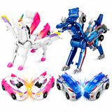 Montessoridays™ Magnetic Transforming Car Set