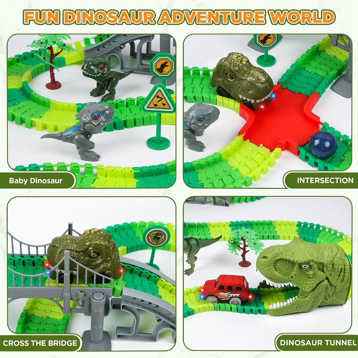 Montessoridays™ Kids Flexible Race Track Set