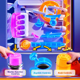 3D Marble Run Obstacle Challenge Game — view 3