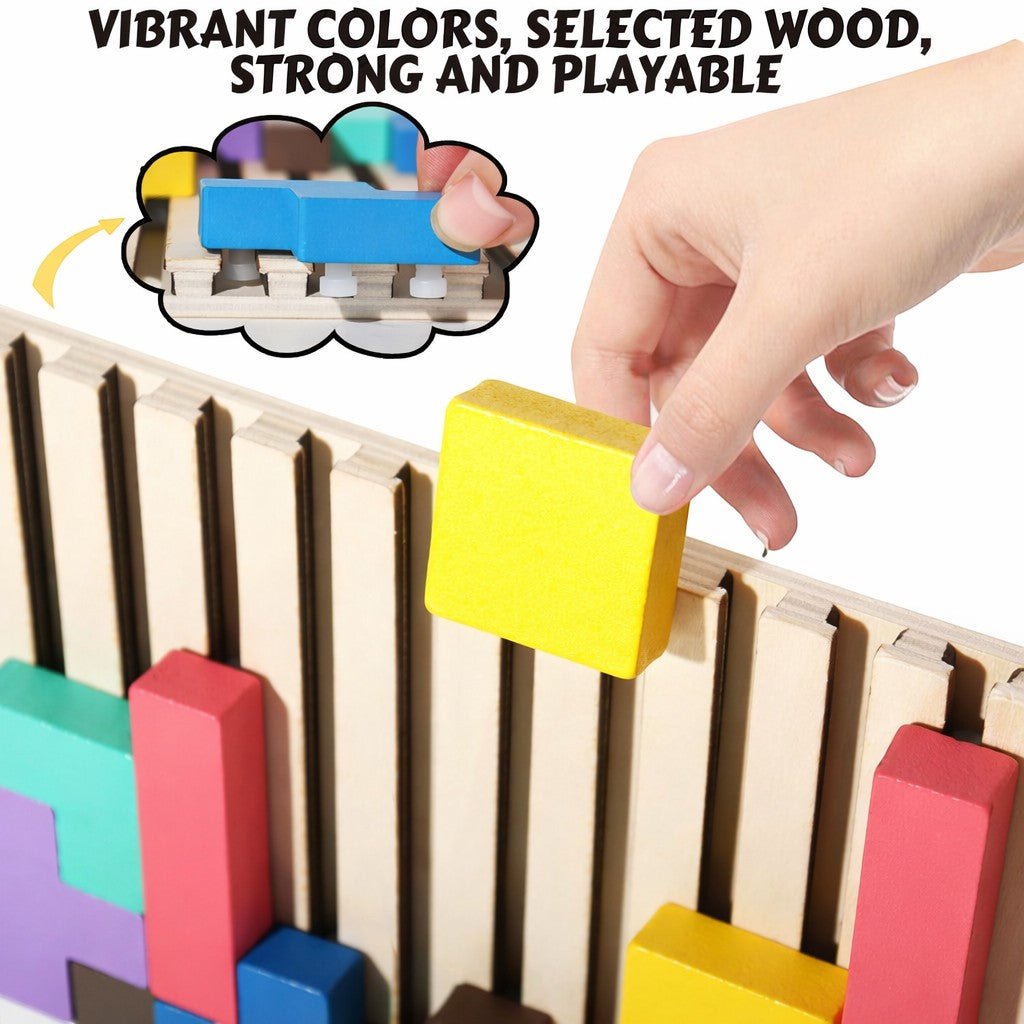 Montessoridays 3D Tangram Puzzle Blocks — view 2