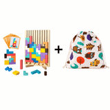 Montessoridays 3D Tangram Puzzle Blocks — view 5
