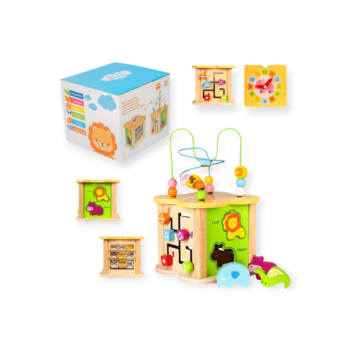 Montessoridays 6-in-1 Activity Cube — view 1