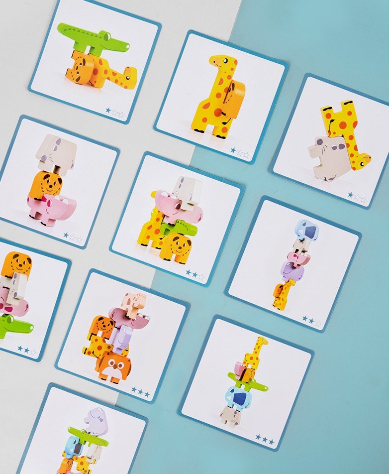 Montessoridays Animal Stacking Game — view 4